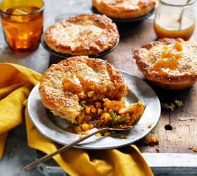 Tikka Masala Vegetarian Pies